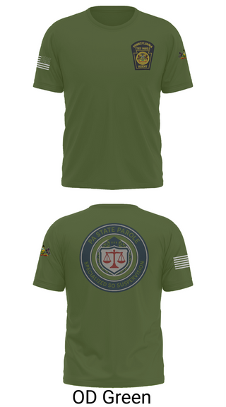 Old School Cotton Feel Shirt, Specialized Sex Offender Supervision, Police, Teamtime, Team time, sublimation, custom sports apparel, team uniforms, spirit wear, spiritwear, sports uniforms, custom shirts, team store, custom team store, fundraiser sports, apparel fundraiser