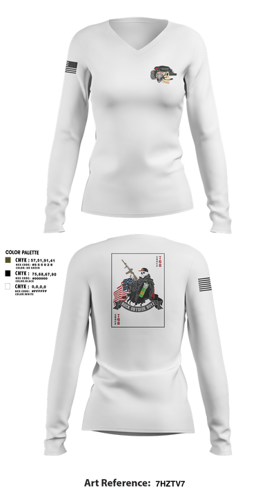 Human Smuggling 75508558 Women's Long Sleeve V-neck Shirt - 5