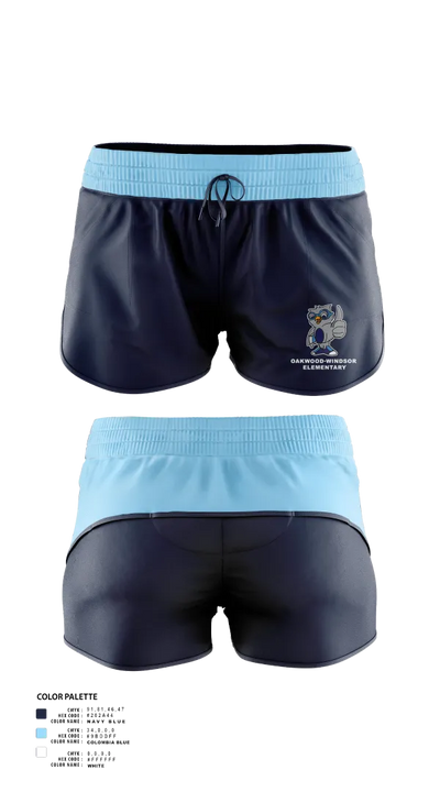 Oakwood-Windsor Elementary 34319944 Women's Shorts - 20