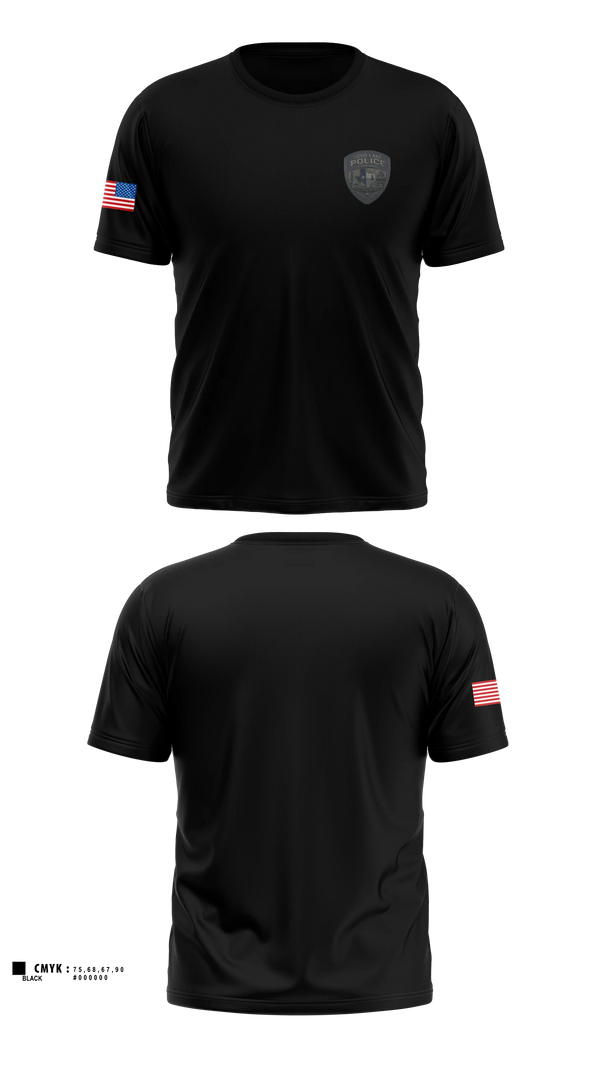 Short Sleeve Performance Shirt, Sour Lake Police Department, Police, Teamtime, Team time, sublimation, custom sports apparel, team uniforms, spirit wear, spiritwear, sports uniforms, custom shirts, team store, custom team store, fundraiser sports, apparel fundraiser