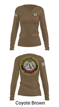 NAVAL AUXILIARY LANDING FIELD SAN CLEMENTE ISLAND 84948296 Women's Long Sleeve V-neck Shirt - 16