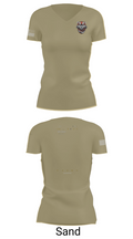 336 RCS F Flight 15570054 Women's Short Sleeve V-neck Shirt - 88