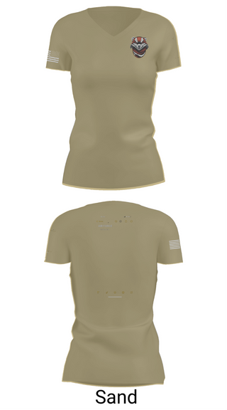 Womens Short Sleeve Vneck Shirt, 336 RCS F Flight, , Teamtime, Team time, sublimation, custom sports apparel, team uniforms, spirit wear, spiritwear, sports uniforms, custom shirts, team store, custom team store, fundraiser sports, apparel fundraiser
