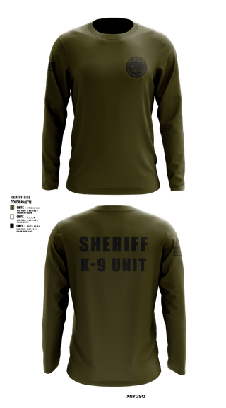 Long Sleeve Performance Shirt, Waller County Sheriff’s Office, Police, Teamtime, Team time, sublimation, custom sports apparel, team uniforms, spirit wear, spiritwear, sports uniforms, custom shirts, team store, custom team store, fundraiser sports, apparel fundraiser