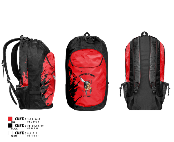 Gear Bag, Cheyenne Central, , Teamtime, Team time, sublimation, custom sports apparel, team uniforms, spirit wear, spiritwear, sports uniforms, custom shirts, team store, custom team store, fundraiser sports, apparel fundraiser
