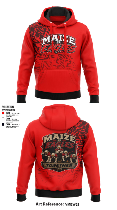 Maize Jr Eagles Hoodie - 5