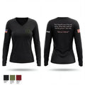 Great Falls Police Department 32253952 Women's Long Sleeve V-neck Shirt - 1