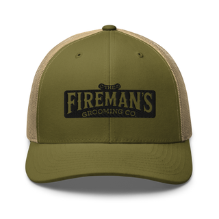The Fireman,s Grooming Co. 4698736 Retro Trucker Hat | Yupoong 6606