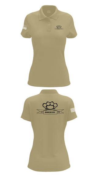Womens Short Sleeve Performance Polo, 2nd Calvary Regiment, , Teamtime, Team time, sublimation, custom sports apparel, team uniforms, spirit wear, spiritwear, sports uniforms, custom shirts, team store, custom team store, fundraiser sports, apparel fundraiser