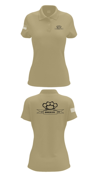 2nd Calvary Regiment 94489933 Women's Short Sleeve Performance Polo  - 95