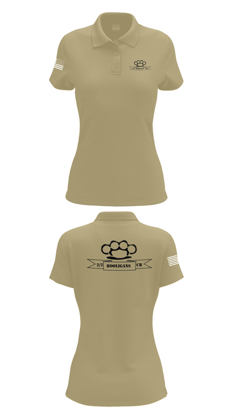 Womens Short Sleeve Performance Polo, 2nd Calvary Regiment, , Teamtime, Team time, sublimation, custom sports apparel, team uniforms, spirit wear, spiritwear, sports uniforms, custom shirts, team store, custom team store, fundraiser sports, apparel fundraiser