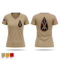 DET-2, RSP 81200208 Women's Short Sleeve V-neck Shirt - 1