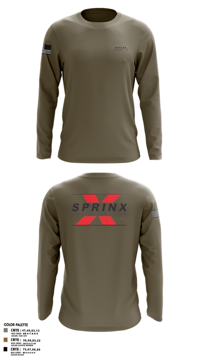 SPRINX FIRE PROTECTION 22334846 Long Sleeve Performance Shirt 1