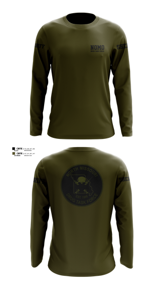 Long Sleeve Performance Shirt, North Missouri Drug Task Force, Police, Teamtime, Team time, sublimation, custom sports apparel, team uniforms, spirit wear, spiritwear, sports uniforms, custom shirts, team store, custom team store, fundraiser sports, apparel fundraiser