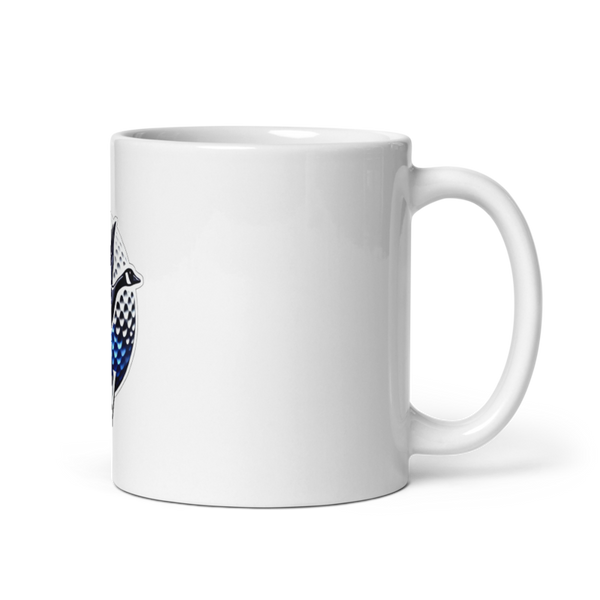 Watertown High School Golf 19176700 White Glossy Mug - Small