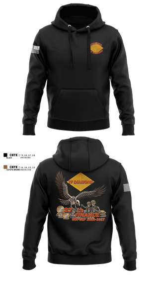 Hoodie, 37th FICO, Army, Teamtime, Team time, sublimation, custom sports apparel, team uniforms, spirit wear, spiritwear, sports uniforms, custom shirts, team store, custom team store, fundraiser sports, apparel fundraiser