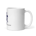 Ledyard Little League Softball 71163605 White Glossy Mug - Medium