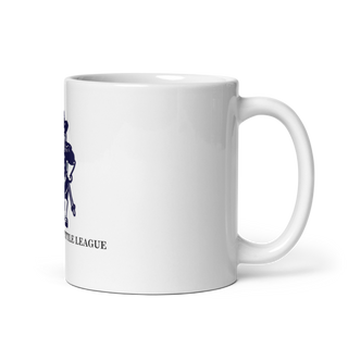 Ledyard Little League Softball 71163605 White Glossy Mug - Medium