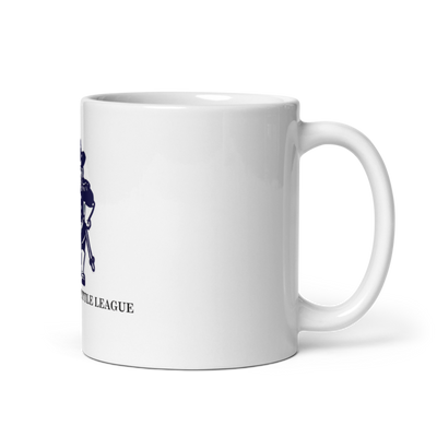 Ledyard Little League Softball 71163605 White Glossy Mug - Medium