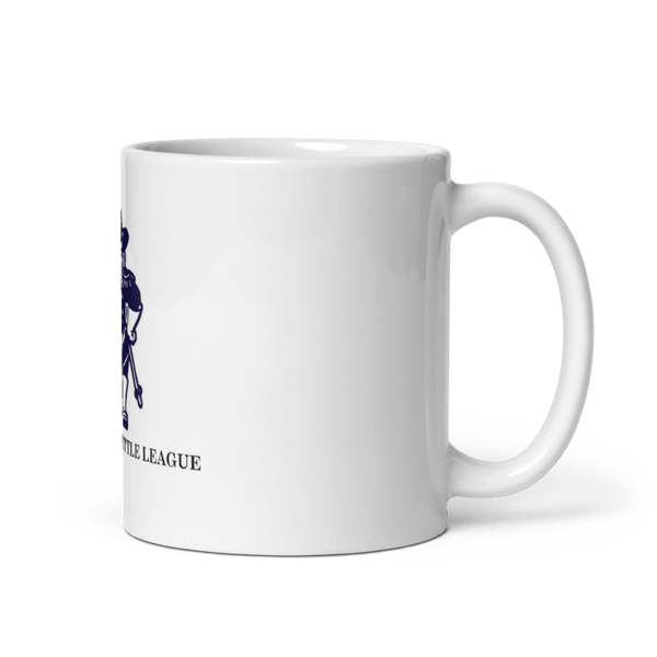 Ledyard Little League Softball 71163605 White Glossy Mug - Large