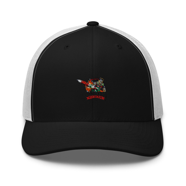 Honolulu Bohemian 96104358 Retro Trucker Hat | Yupoong 6606