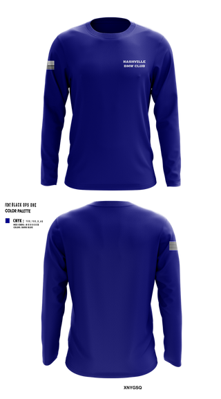 Long Sleeve Performance Shirt, BMW Club of Nashville, , Teamtime, Team time, sublimation, custom sports apparel, team uniforms, spirit wear, spiritwear, sports uniforms, custom shirts, team store, custom team store, fundraiser sports, apparel fundraiser