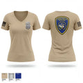 Leachville Police Department 82611741 Women's Short Sleeve V-neck Shirt - 1