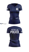 Attalla Police Department 7601385 Women's Short Sleeve V-neck Shirt - 8