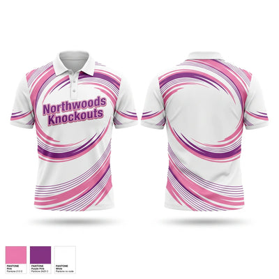 Northwoods Knockouts Short Sleeve Performance Polo - 1