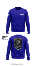 1-222 Aviation Regiment Crew Neck Sweatshirt - 7