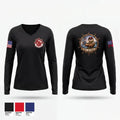5th Transportation Company 63870202 Women's Long Sleeve V-neck Shirt - 1