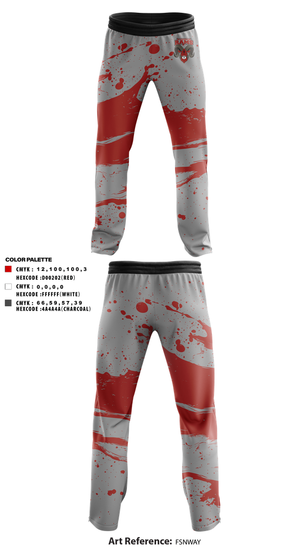 Sweatpants, Riverside Rams, , Teamtime, Team time, sublimation, custom sports apparel, team uniforms, spirit wear, spiritwear, sports uniforms, custom shirts, team store, custom team store, fundraiser sports, apparel fundraiser