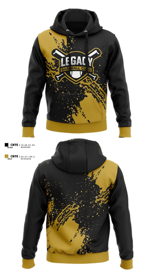 Hoodie, Legacy Baseball Club, Baseball, Teamtime, Team time, sublimation, custom sports apparel, team uniforms, spirit wear, spiritwear, sports uniforms, custom shirts, team store, custom team store, fundraiser sports, apparel fundraiser