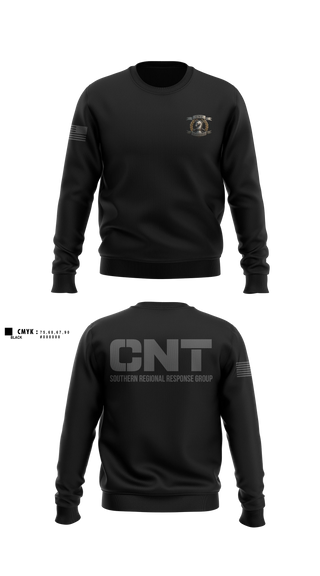 Crew Neck Sweatshirt, Southern Regional Response Group, Police, Teamtime, Team time, sublimation, custom sports apparel, team uniforms, spirit wear, spiritwear, sports uniforms, custom shirts, team store, custom team store, fundraiser sports, apparel fundraiser