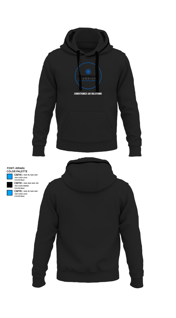 Hoodie, Conditioned Air Solutions, , Teamtime, Team time, sublimation, custom sports apparel, team uniforms, spirit wear, spiritwear, sports uniforms, custom shirts, team store, custom team store, fundraiser sports, apparel fundraiser