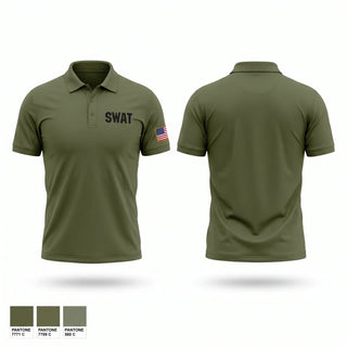 Short Sleeve Performance Polo, SWAT, Police, Teamtime, Team time, sublimation, custom sports apparel, team uniforms, spirit wear, spiritwear, sports uniforms, custom shirts, team store, custom team store, fundraiser sports, apparel fundraiser