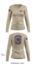 Sokol Platoon 58699677 Women's Long Sleeve V-neck Shirt - 101