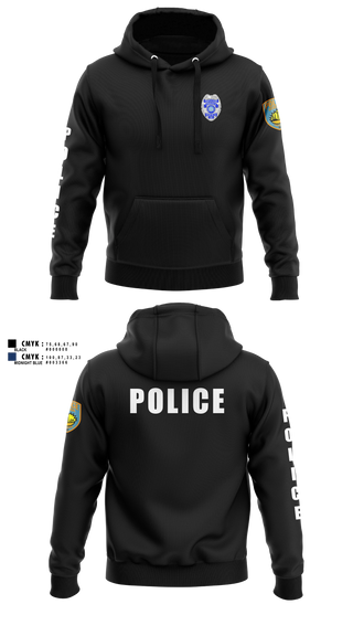 Hoodie, team name, Police, Teamtime, Team time, sublimation, custom sports apparel, team uniforms, spirit wear, spiritwear, sports uniforms, custom shirts, team store, custom team store, fundraiser sports, apparel fundraiser