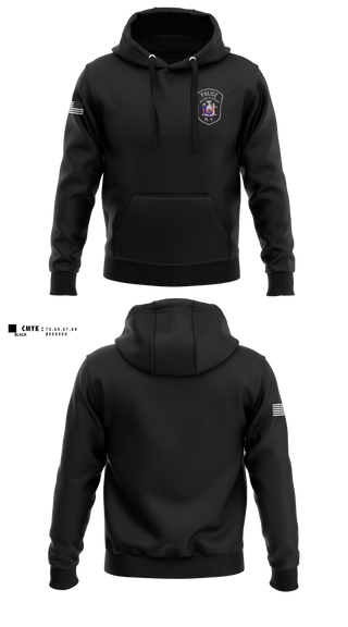 Hoodie, HOLLEY POLICE DEPARTMENT, Police, Teamtime, Team time, sublimation, custom sports apparel, team uniforms, spirit wear, spiritwear, sports uniforms, custom shirts, team store, custom team store, fundraiser sports, apparel fundraiser