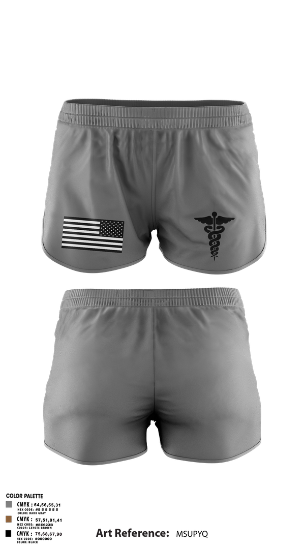Ranger Panties, HHB 5-5 ADA Hippocratic Steel, Army, Teamtime, Team time, sublimation, custom sports apparel, team uniforms, spirit wear, spiritwear, sports uniforms, custom shirts, team store, custom team store, fundraiser sports, apparel fundraiser