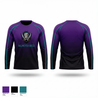 Long Sleeve Performance Shirt, Valmeyer Bucs, Baseball, Teamtime, Team time, sublimation, custom sports apparel, team uniforms, spirit wear, spiritwear, sports uniforms, custom shirts, team store, custom team store, fundraiser sports, apparel fundraiser