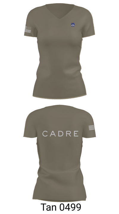 370 SOCTS 72073369 Women's Short Sleeve V-neck Shirt - 68