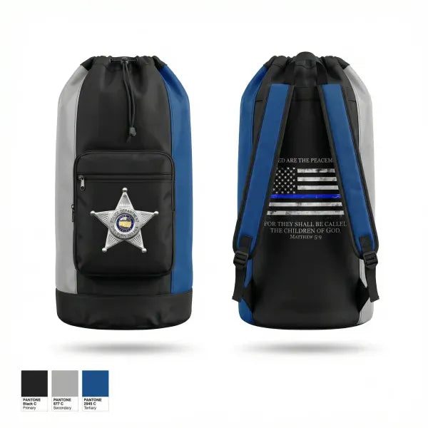 Gear Bag, Shelburn Police Department, Police, Teamtime, Team time, sublimation, custom sports apparel, team uniforms, spirit wear, spiritwear, sports uniforms, custom shirts, team store, custom team store, fundraiser sports, apparel fundraiser