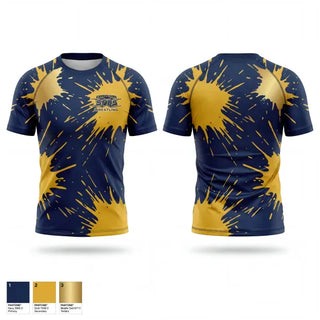 Short Sleeve Rash Guard Shirt, St.Francis de Sales Pioneers, Wrestling, Teamtime, Team time, sublimation, custom sports apparel, team uniforms, spirit wear, spiritwear, sports uniforms, custom shirts, team store, custom team store, fundraiser sports, apparel fundraiser