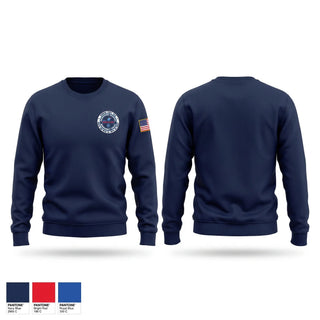 Crew Neck Sweatshirt, Harrison County Emergency Squad, EMS/EMT, Teamtime, Team time, sublimation, custom sports apparel, team uniforms, spirit wear, spiritwear, sports uniforms, custom shirts, team store, custom team store, fundraiser sports, apparel fundraiser