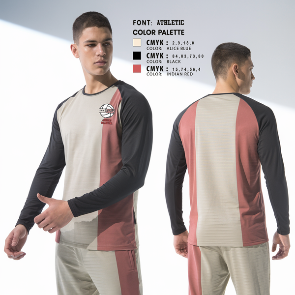 Long Sleeve Performance Shirt, Jaguars, Men's Volleyball, Teamtime, Team time, sublimation, custom sports apparel, team uniforms, spirit wear, spiritwear, sports uniforms, custom shirts, team store, custom team store, fundraiser sports, apparel fundraiser