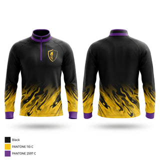 Quarter Zip Jacket, Golden Knights, Baseball, Teamtime, Team time, sublimation, custom sports apparel, team uniforms, spirit wear, spiritwear, sports uniforms, custom shirts, team store, custom team store, fundraiser sports, apparel fundraiser