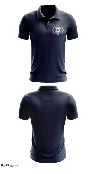 Short Sleeve Performance Polo, Marathon Fire Rescue, Fire Department, Teamtime, Team time, sublimation, custom sports apparel, team uniforms, spirit wear, spiritwear, sports uniforms, custom shirts, team store, custom team store, fundraiser sports, apparel fundraiser