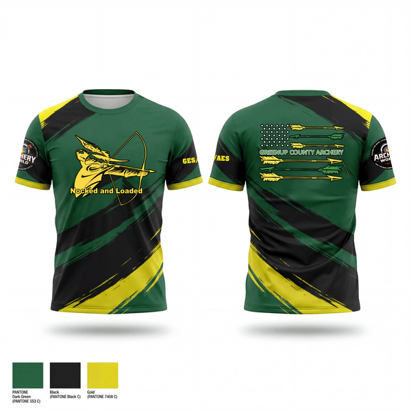 Short Sleeve Performance Shirt, GES / AES ARCHERY, E-Sports, Teamtime, Team time, sublimation, custom sports apparel, team uniforms, spirit wear, spiritwear, sports uniforms, custom shirts, team store, custom team store, fundraiser sports, apparel fundraiser