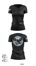 Critical Incident Intelligence Unit 55950160 Women's Short Sleeve V-neck Shirt - 102